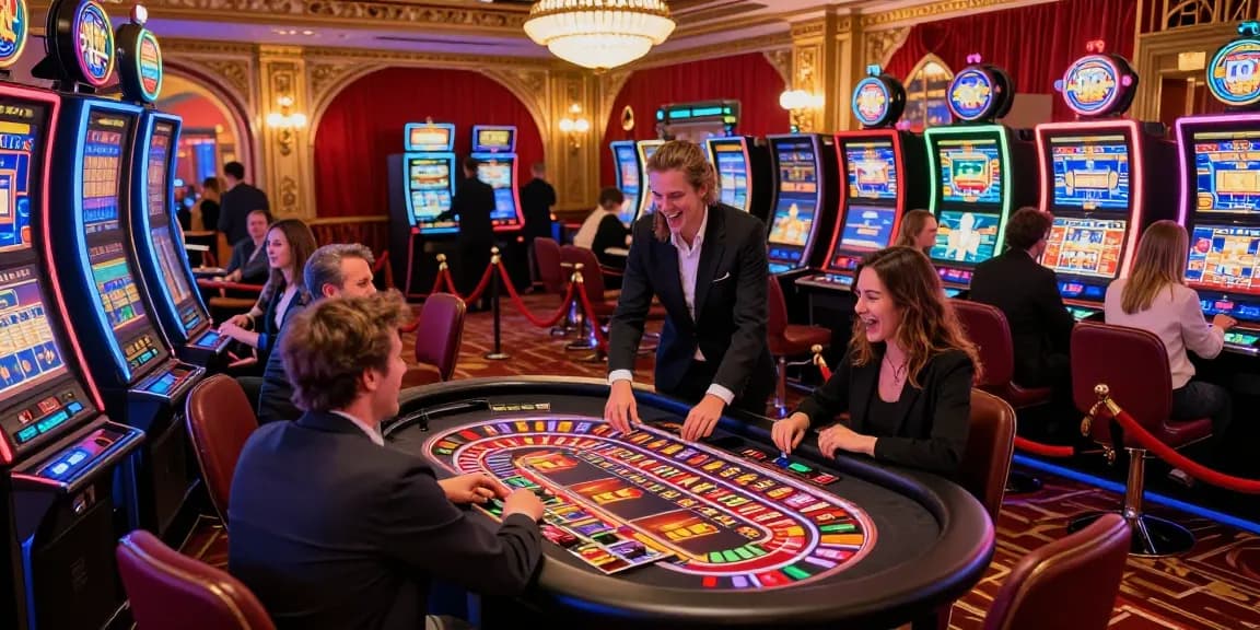 Vivez l'excitation et le glamour au meilleur casino en ligne France avec des jeux dynamiques et des joueurs enthousiastes.