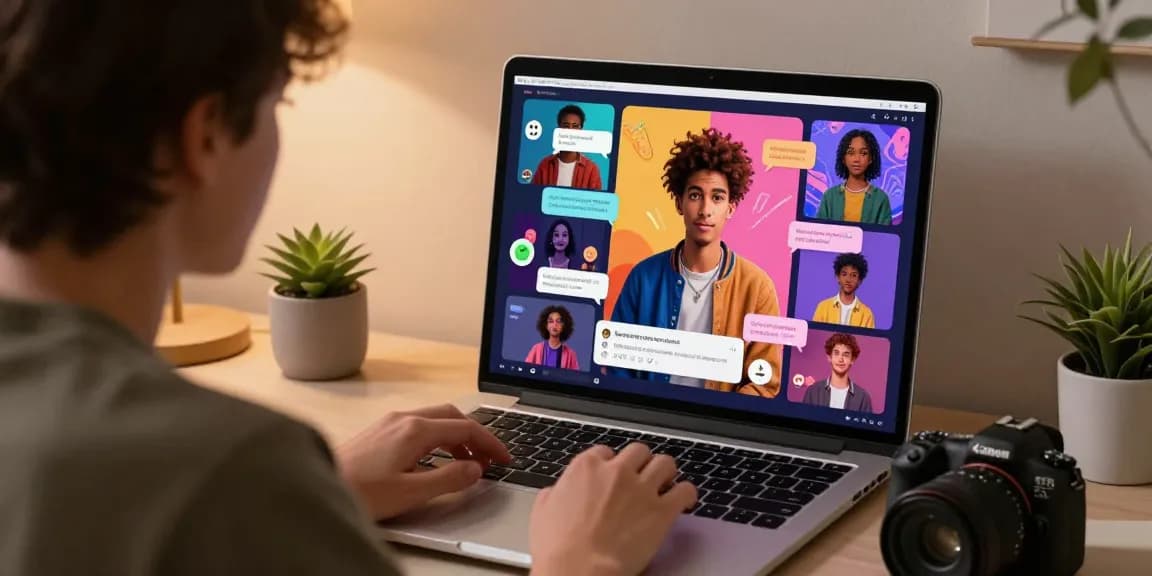 Engaging in NSFW chat ai with customizable characters in a cozy digital environment.