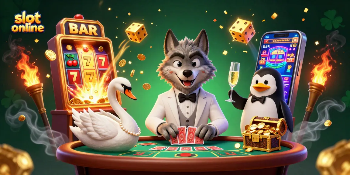 Spin to win big with exciting slot online games featuring vibrant characters and jackpot thrills.