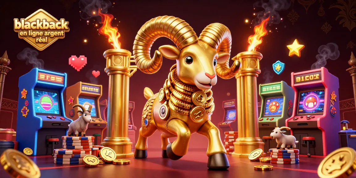 Jouez au blackjack en ligne argent réel avec des illustrations dynamiques et colorées, mettant en avant la chance et le divertissement.