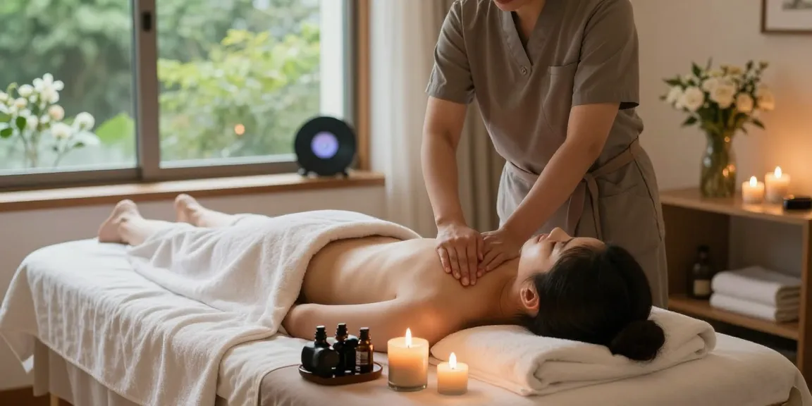 Experience tranquil 서울출장안마 with a skilled therapist in a serene home spa setting.