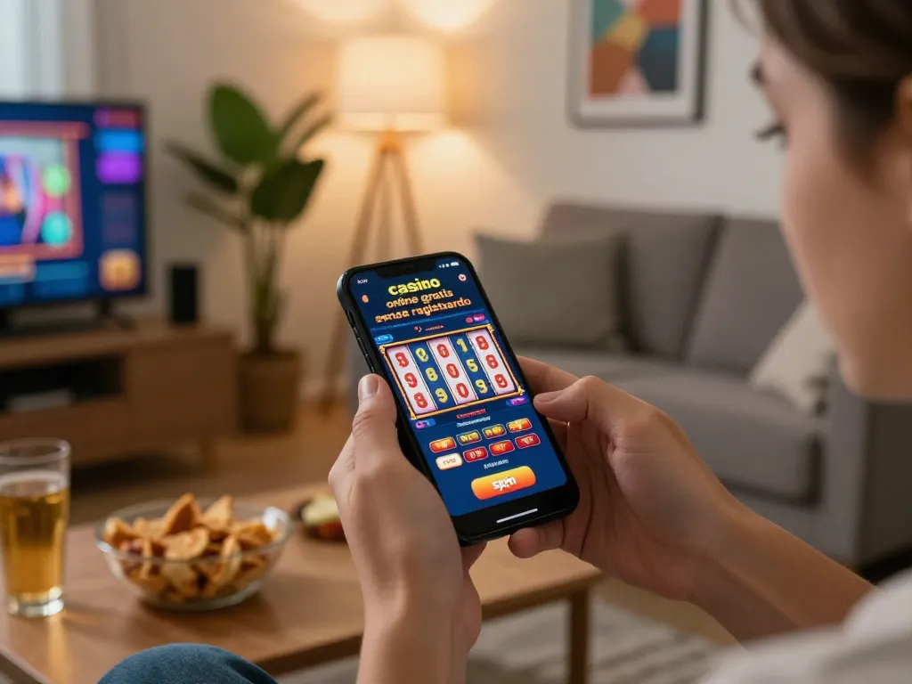 Enjoy thrilling gameplay at casino online gratis senza registrazione on mobile, showcasing vibrant slots and snacks
