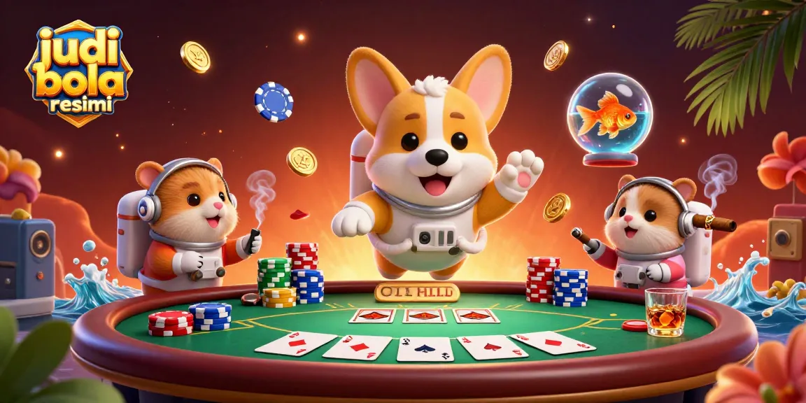 Experience the thrill of judi bola resmi with engaging characters and vibrant casino elements.