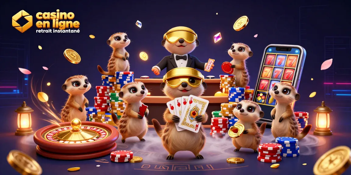 Gagnez avec casino en ligne retrait instantané en jouant à des jeux riches en action dans un casino animé.