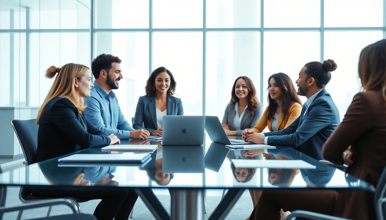 Discussing growth strategy trends in a collaborative business meeting setting.