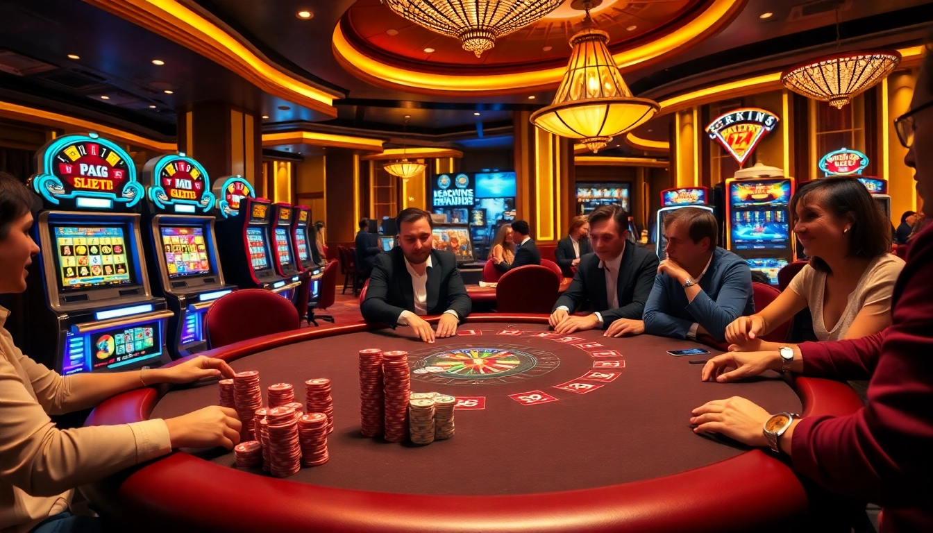 Participez à une action de casino passionnante au meilleur casino en ligne France avec des machines à sous vibrantes et des tables de poker.