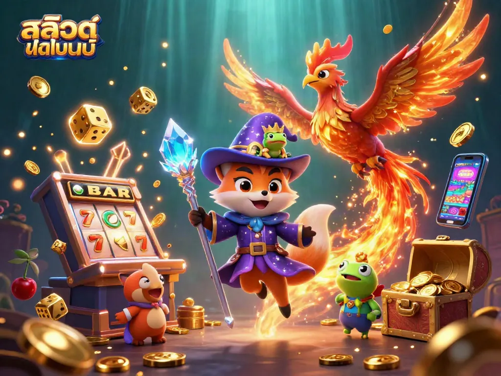 เล่นเกมสล็อตออนไลน์ในบรรยากาศที่มีมนต์ขลัง เสนอภาพรวมของการเล่นเกมสล็อตสุดพิเศษ