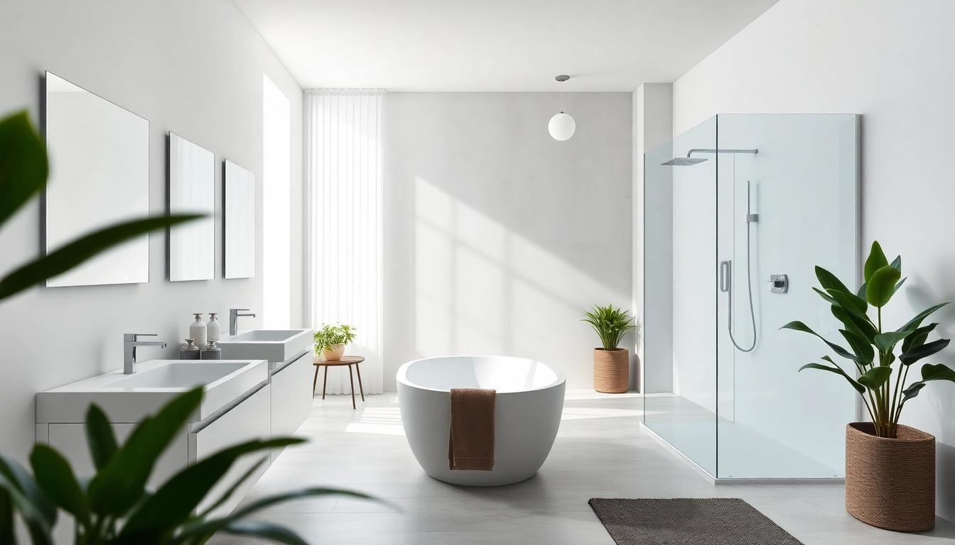 Badprodukt von sonni sanitär GmbH in einem modernen Badezimmer präsentieren