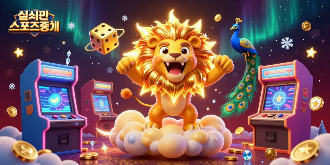Experience 실시간스포츠중계 in an engaging 3D visualization with cartoon elements and dynamic casino themes.