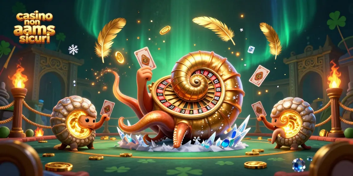 Gioca ai casinò non AAMS sicuri con la luminescenza dell'antico nautilus e azioni avvincenti.
