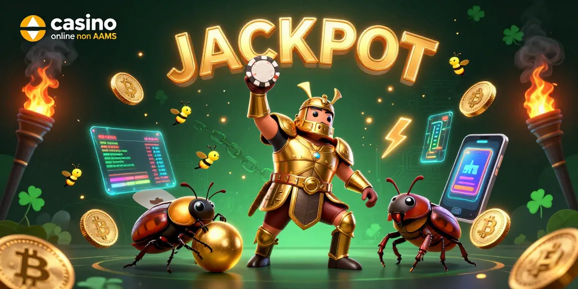 Gioca nei migliori casino online non AAMS e vinci con gioielli dorati e poker chip nel mondo del divertimento.