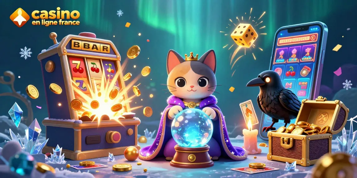 Découvrez l'excitation des jeux de casino en ligne France avec des personnages mystiques et des jackpots éclatants.