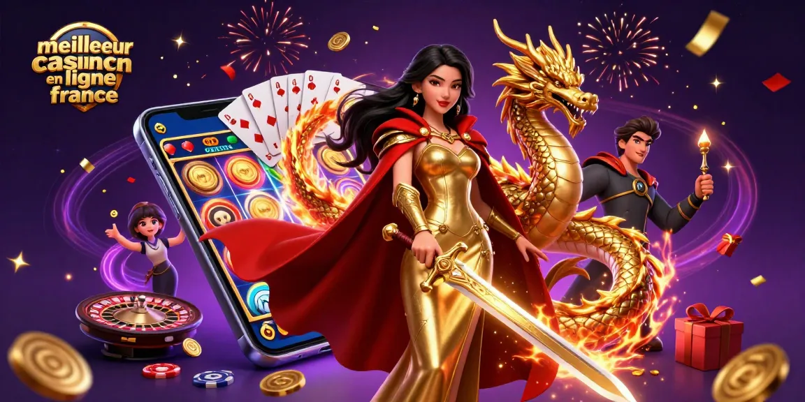 Vivez l'excitation au meilleur casino en ligne France avec une action de jeu vibrante et des visuels époustouflants.