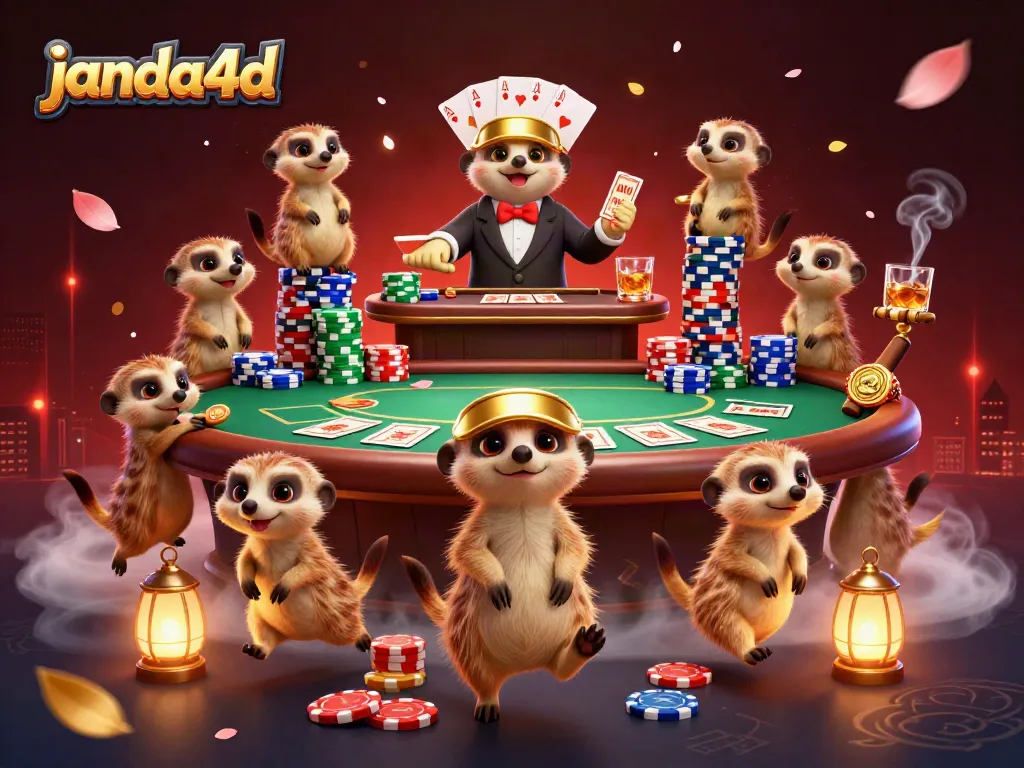janda4d menawarkan pengalaman bermain yang seru di kasino dengan karakter meerkat yang ceria.