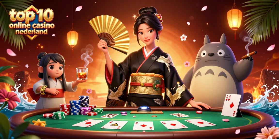 Experience thrilling gaming at the top 10 online casino nederland with vibrant characters and dynamic casino elements.