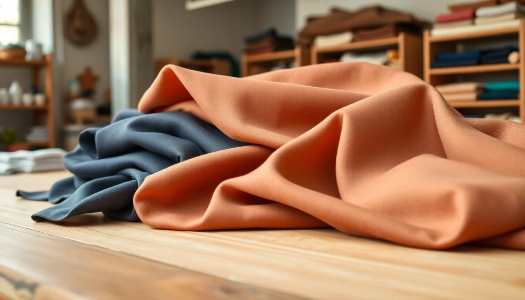 Punta di Roma stof gepresenteerd op een elegante manier met rijke texturen en kleuren.