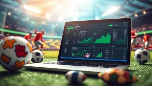 Discover vibrant digital betting experience showcasing best sportsbooks Brazil in an exciting atmosphere.