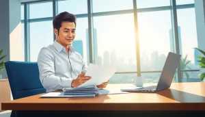 카드깡 금융 거래 상황을 분석하는 전문가의 모습