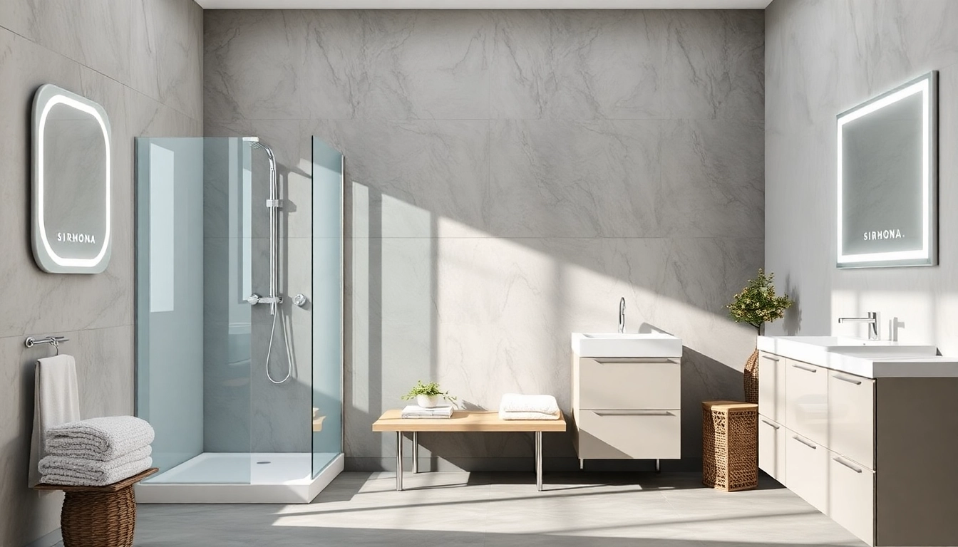 Les Solutions Modernes de Salle de Bain avec sirhona fr