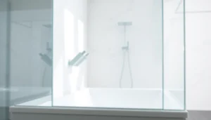 Verbessern Sie Ihr Badezimmer mit der eleganten Duschwand von sonni sanitär GmbH und genießen Sie Stil und Funktionalität.