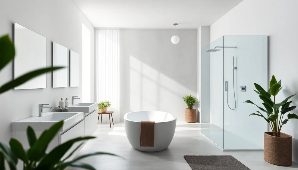 Badprodukt von sonni sanitär GmbH in einem modernen Badezimmer präsentieren