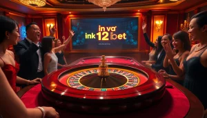 Experience the thrill of betting with ink vao 12bet at this luxurious casino scene.