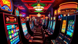 Menangkan pengalaman slot deposit 1k dengan suasana kasino yang ceria dan mesin slot yang berwarna-warni.