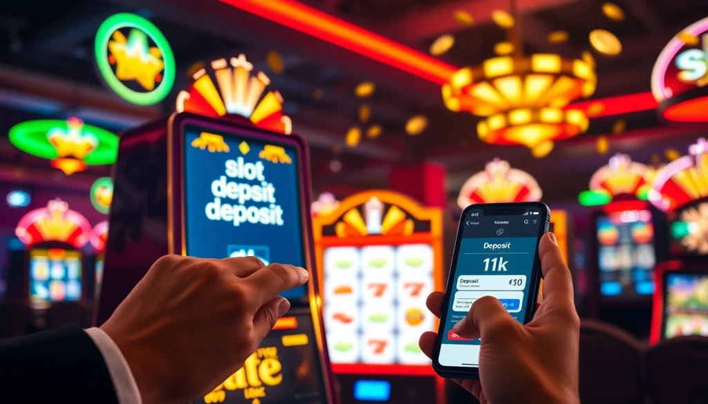 Membuat slot deposit 1k yang mudah dengan akses digital yang cepat dan aman.