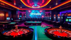 Engage with Onicplay's thrilling online slots and casino gameplay.