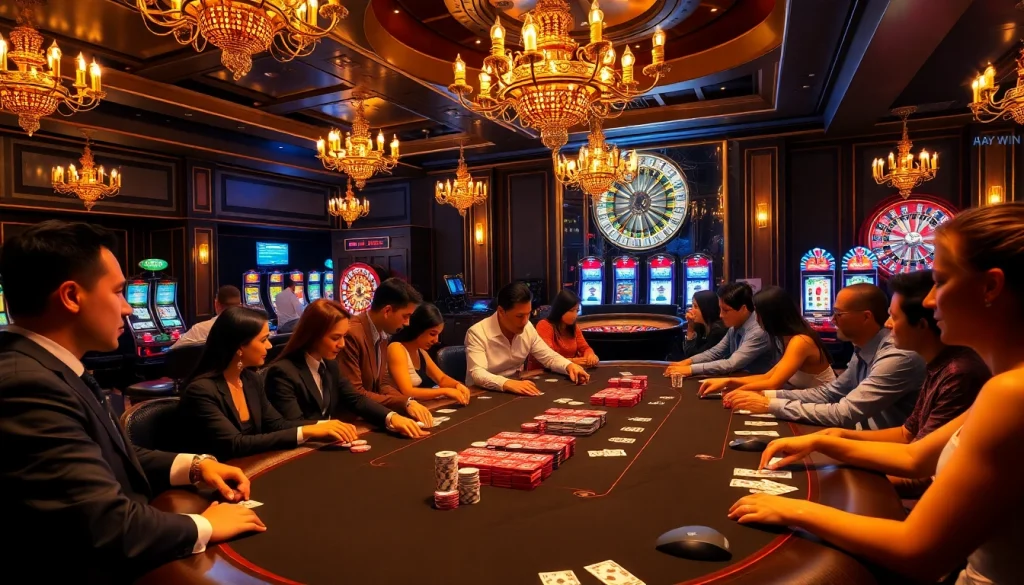 Compete for big wins at hay.win with an exciting poker game and vibrant casino atmosphere.