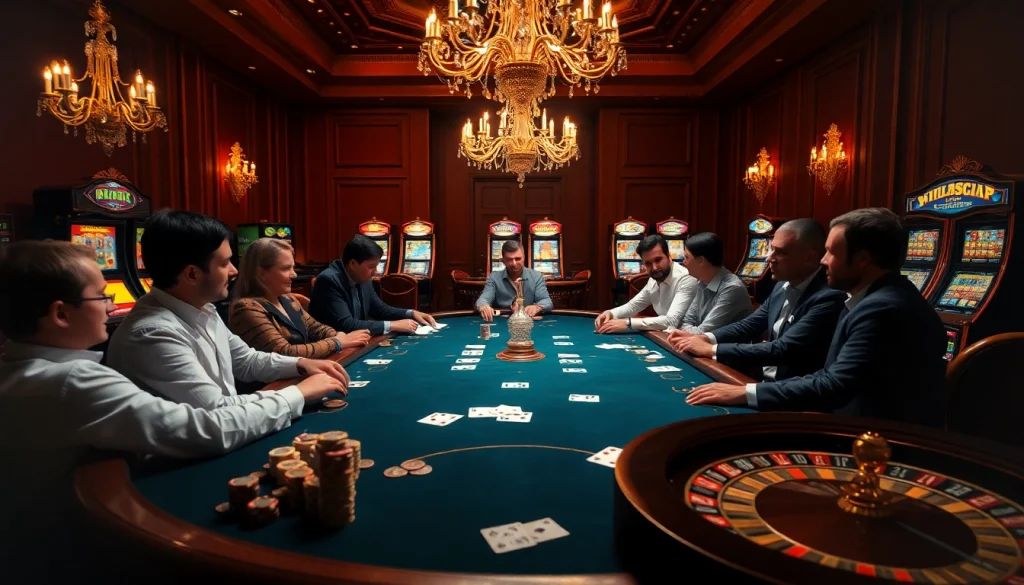 Profiter d'une action de poker palpitante au meilleur casino en ligne France avec des éléments de jeu luxueux.