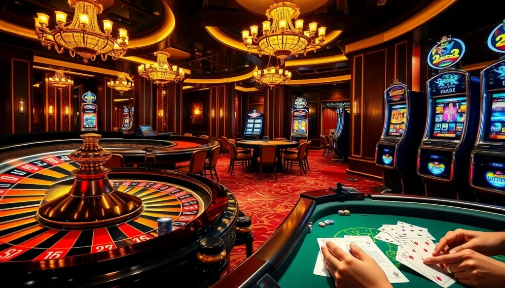 Vivez l'excitation au meilleur casino en ligne France avec des tables de jeux vibrantes et une ambiance luxueuse.
