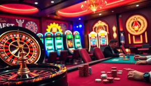Vivez des jeux palpitants au meilleur casino en ligne France avec des tables de poker animées et des machines à sous.