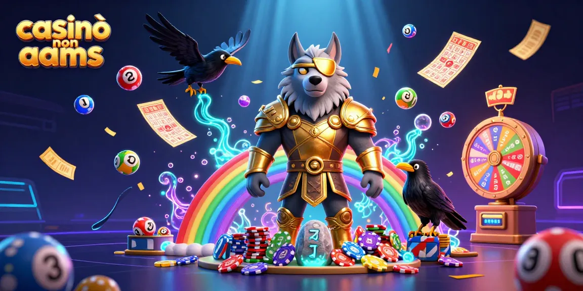 Vivi l'emozione in un casinò non aams con giochi vivaci e elementi dinamici che energizzano la scena.